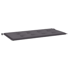 Tuinbankkussen 100x50x3 cm oxford stof antracietkleurig 100 x 50 x 3 cm Antraciet