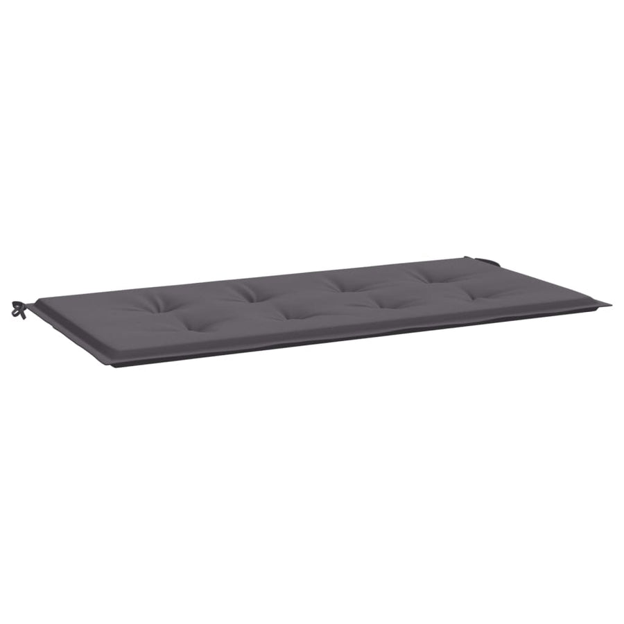 Tuinbankkussen 100x50x3 cm oxford stof antracietkleurig 100 x 50 x 3 cm Antraciet