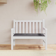 Tuinbankkussen 100x50x4 cm antraciet oxford stof