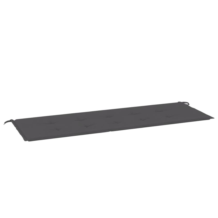 Tuinbankkussen 150x50x3 cm oxford stof antracietkleurig 150 x 50 x 3 cm Antraciet