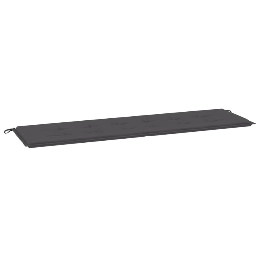 Tuinbankkussen 180x50x3 cm oxford stof antracietkleurig 180 x 50 x 3 cm Antraciet