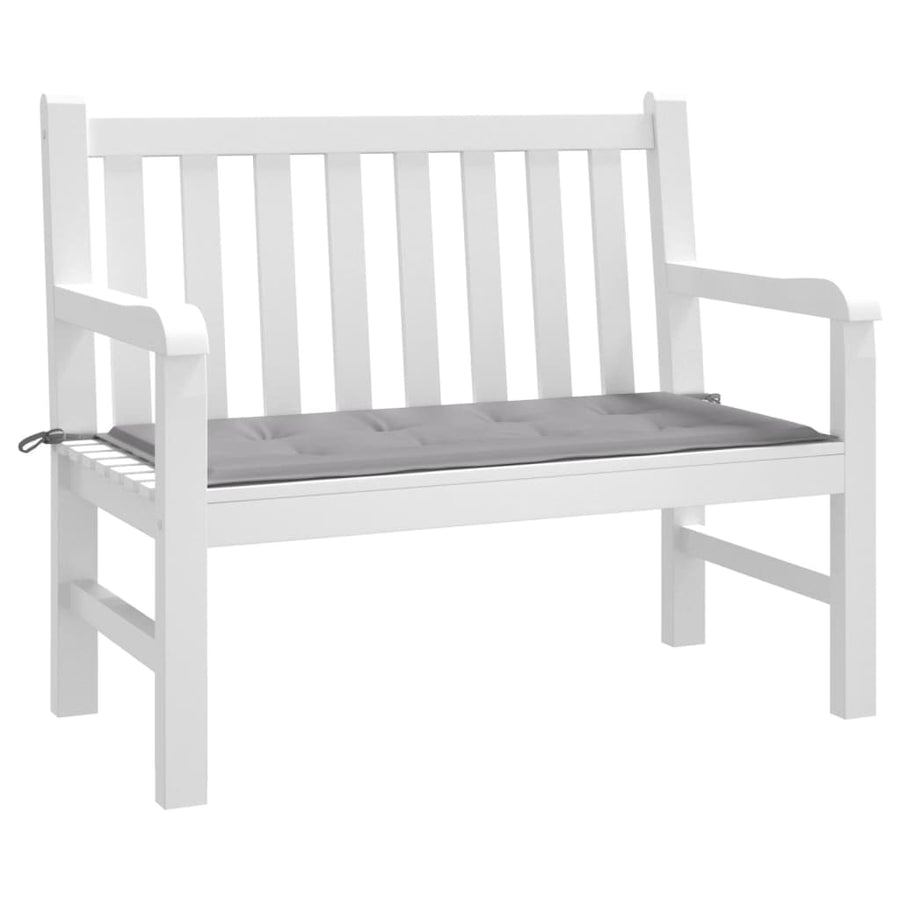 Tuinbankkussen 120x50x3 cm oxford stof grijs 120 x 50 x 3 cm Grijs