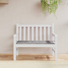 Tuinbankkussen 120x50x4 cm oxford stof grijs