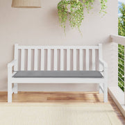 Tuinbankkussen 150x50x3 cm grijs oxford stof