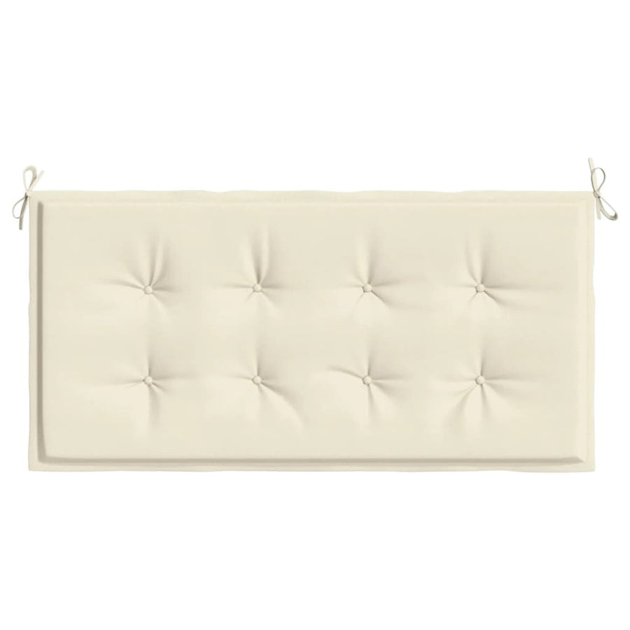 Tuinbankkussen 120x50x3 cm oxford stof crèmekleurig 120 x 50 x 3 cm crème