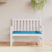 Garden bench cushion 120x50x3 cm oxford fabric blue