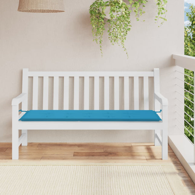 Tuinbankkussen 150x50x3 cm oxford stof blauw 150 x 50 x 3 cm Blauw