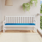 Tuinbankkussen 180x50x3 cm oxford stof blauw 180 x 50 x 3 cm Blauw