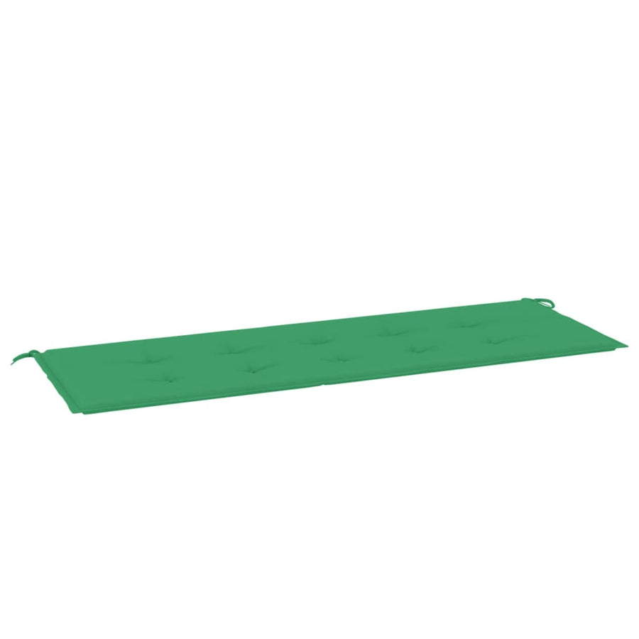 Tuinbankkussen 150x50x3 cm oxford stof groen 150 x 50 x 3 cm Groen