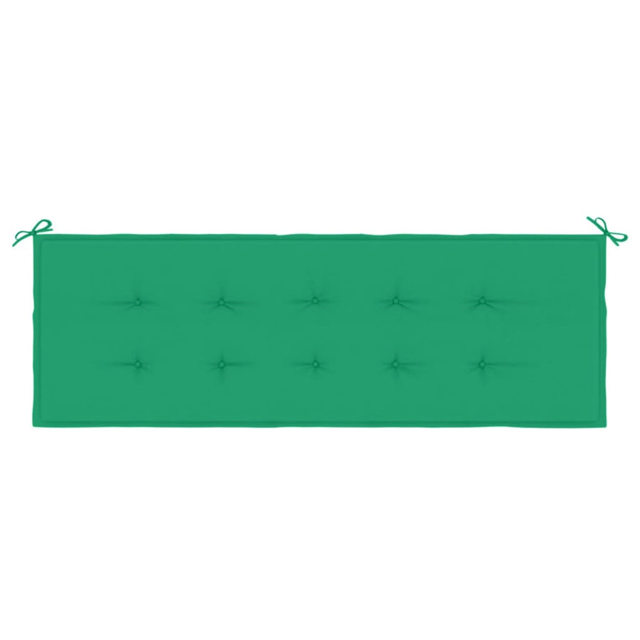 Tuinbankkussen 150x50x3 cm oxford stof groen 150 x 50 x 3 cm Groen