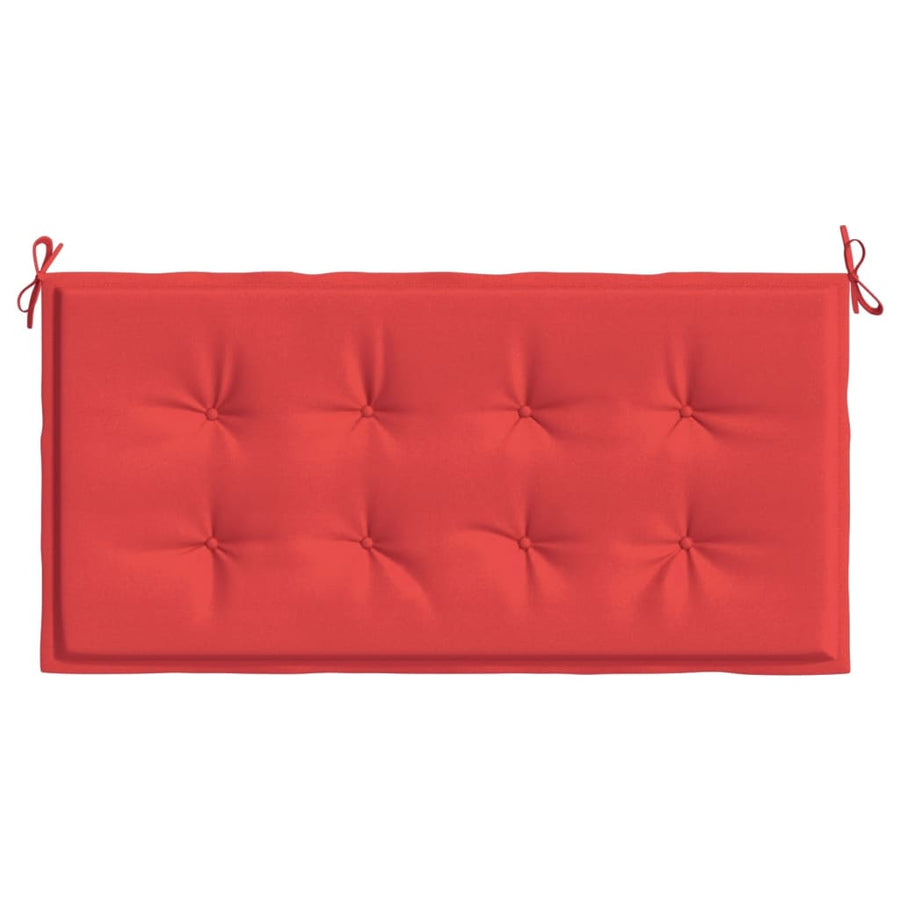 Tuinbankkussen 100x50x3 cm oxford stof rood 100 x 50 x 3 cm Rood