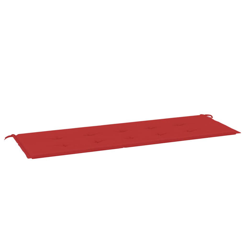 Tuinbankkussen 150x50x3 cm oxford stof rood 150 x 50 x 3 cm Rood