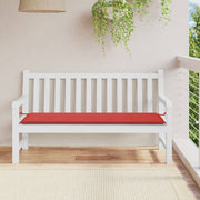 Tuinbankkussen 150x50x3 cm rood oxford stof