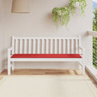 Tuinbankkussen 180x50x3 cm oxford stof rood 180 x 50 x 3 cm Rood