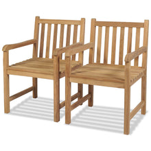 Tuinstoelen Massief Teakhout 2