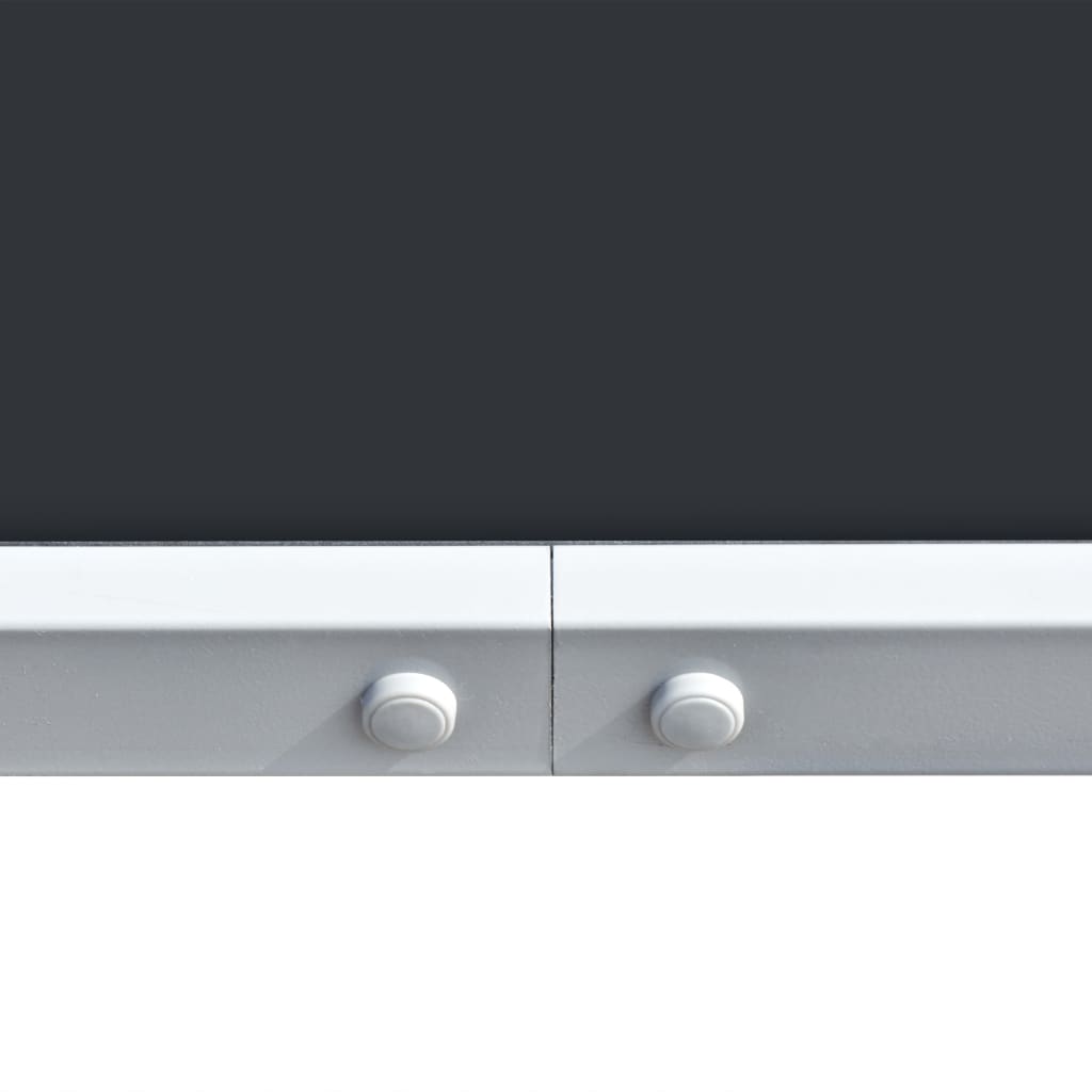 Tuintafel 50X90X74 Cm Staal Zwart 150 cm