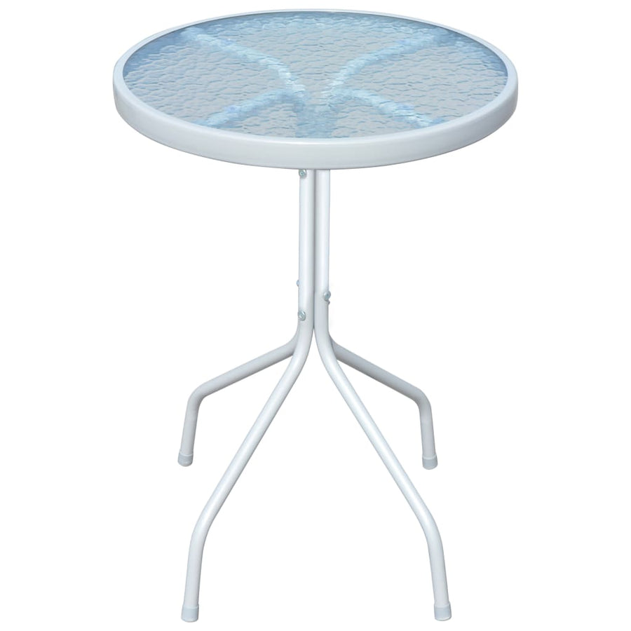 Bistrotafel 80X71 Cm Staal Grijs