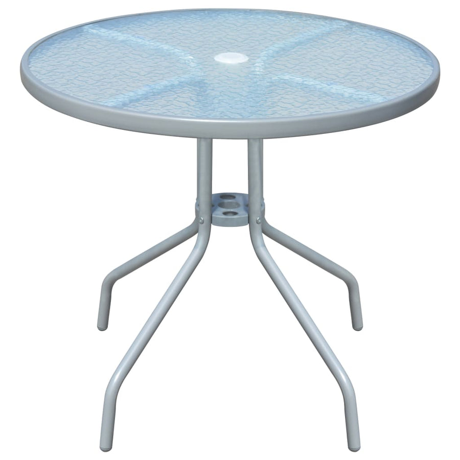 Bistrotafel 80X71 Cm Staal Grijs