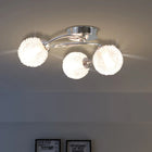 Ceiling lamp with 3 G9 120W LED bulbs