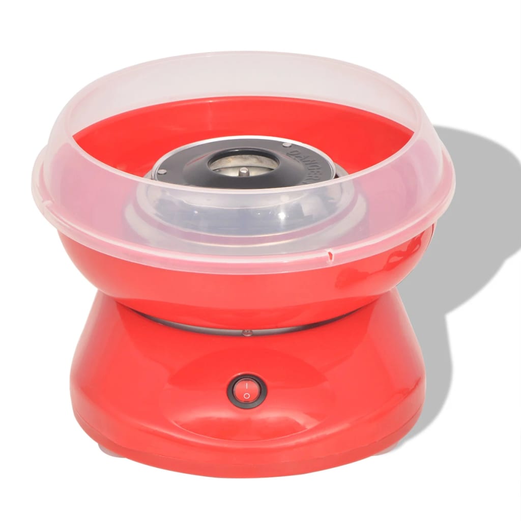 Suikerspinmachine 480 W Rood