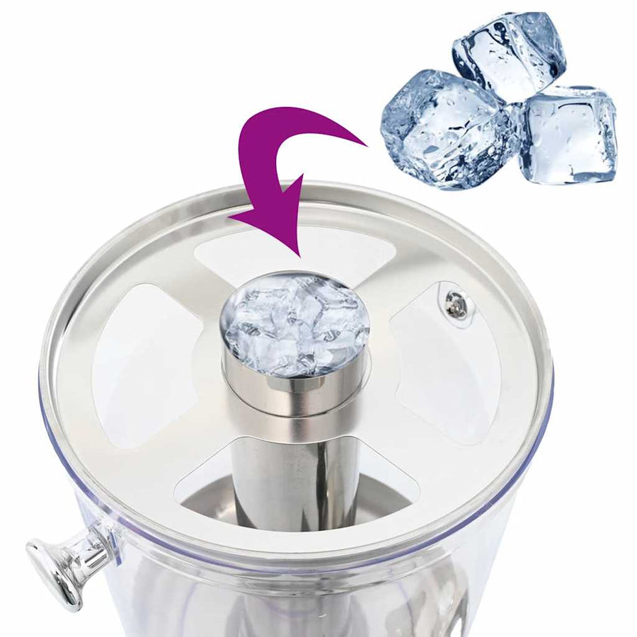 Sapdispenser Roestvrij Staal 8 L