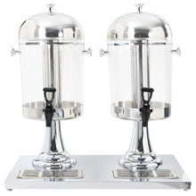 Dubbele Sapdispenser Roestvrij Staal 2X8 L