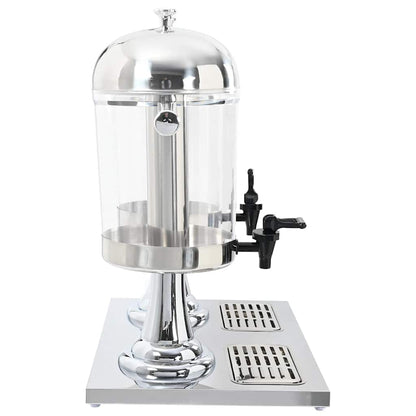 Dubbele Sapdispenser Roestvrij Staal 2X8 L