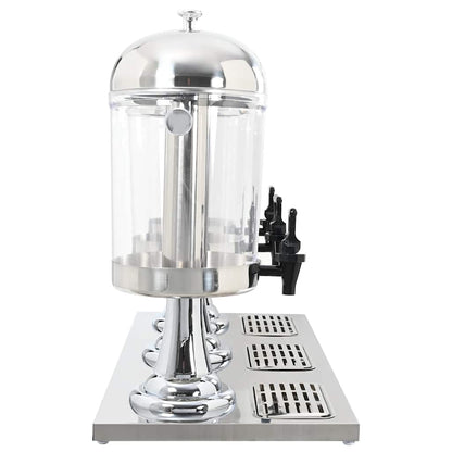 Drievoudige Sapdispenser Roestvrij Staal 3X8 L