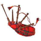 Kinderdoedelzak Schots Royal Stewart tartan rood