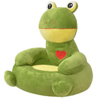 Kinderstoel kikker groen 51x46x50 cm