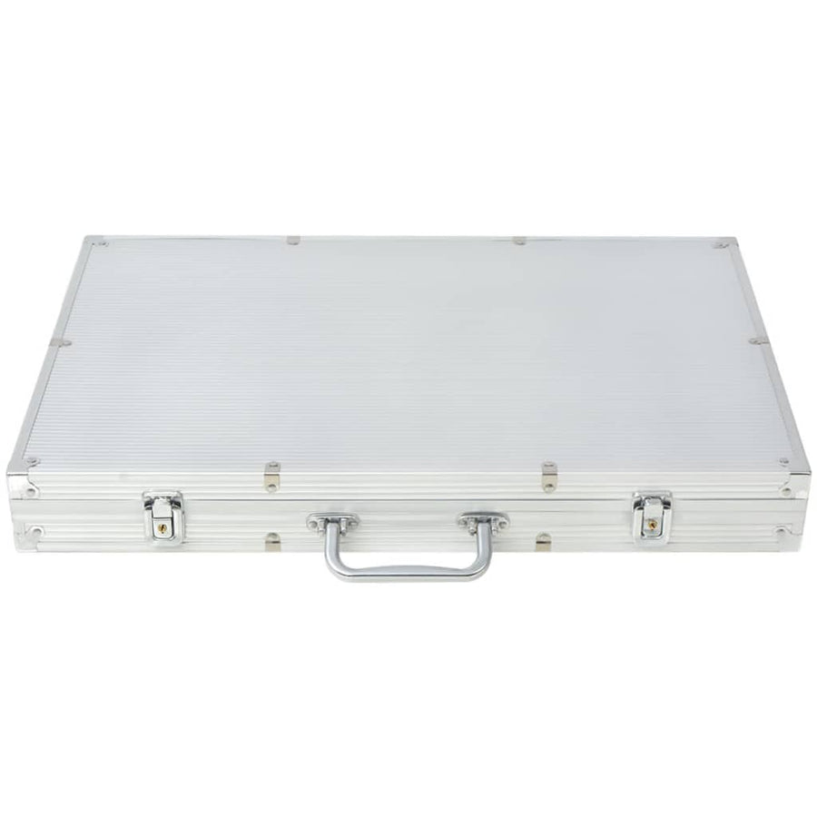 Pokerset Met Chips Aluminium 1000