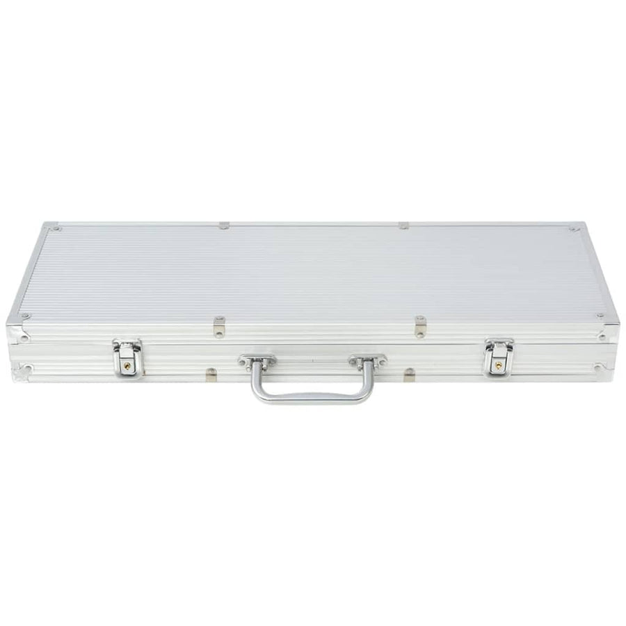 Pokerset Met Chips Aluminium 500