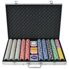 Pokerset Met Laser Chips Aluminium 1000