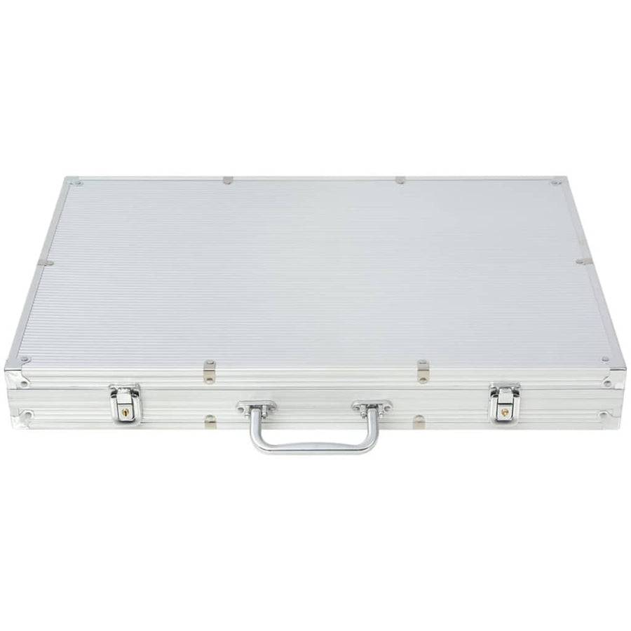 Pokerset Met Laser Chips Aluminium 1000