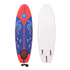 Surfplank 170 cm blauw rood
