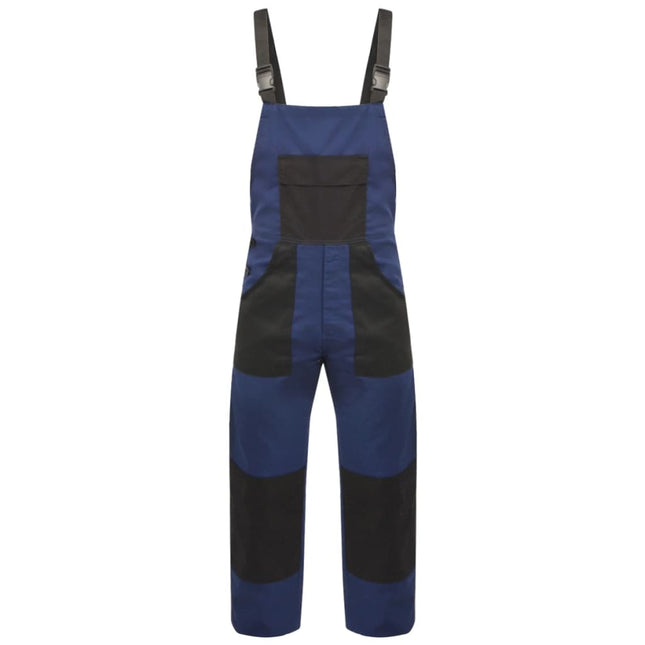 Mannen tuinbroek maat XL blauw Blauw xl