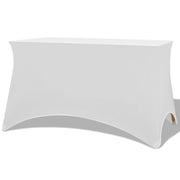 Tafelhoes stretch 243x76x74 cm wit 2 st