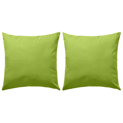 Buitenkussens 45X45 Cm Appeltjesgroen 2 St