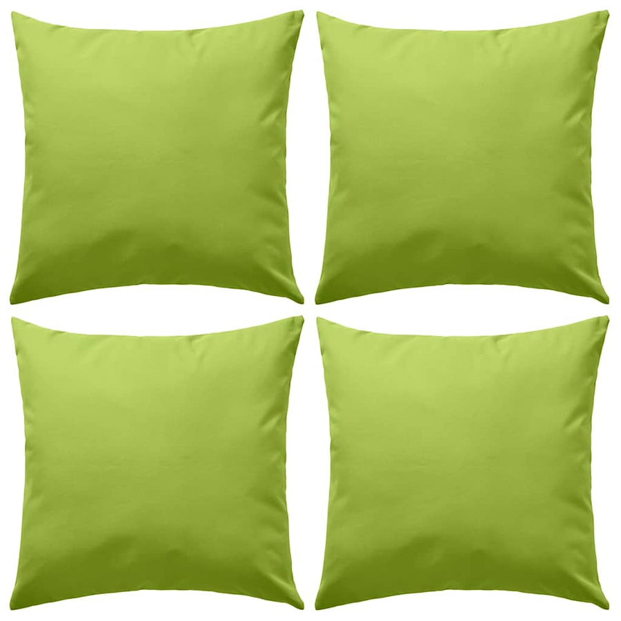 Buitenkussens 45X45 Cm Appeltjesgroen 4 St