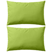 Buitenkussens Appeltjesgroen 2 St 60 x 40 cm Appelgroen