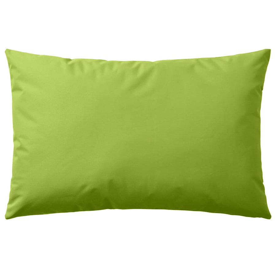 Buitenkussens Appeltjesgroen 2 St 60 x 40 cm Appelgroen