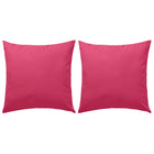 Buitenkussens 45X45 Cm Roze 2 St 45 x 45 cm