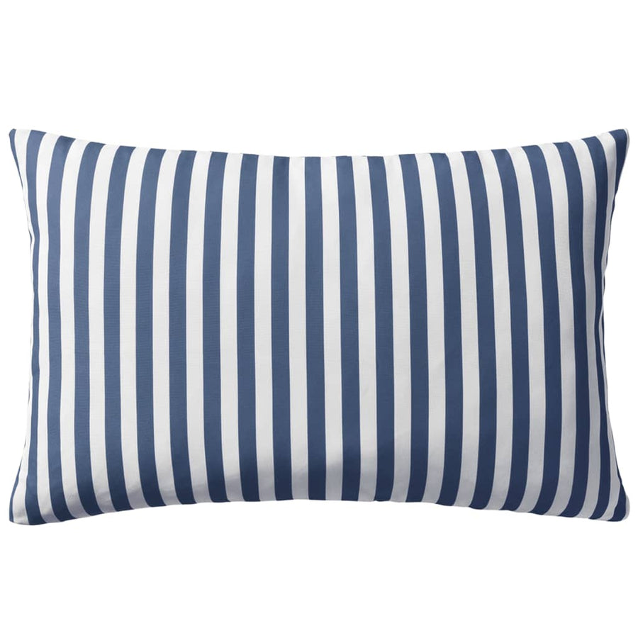 Buitenkussens Gestreept Marineblauw St 2 60 x 40 cm navy stripe