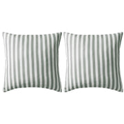 Buitenkussens 45x45 cm grijs 2 stuks
