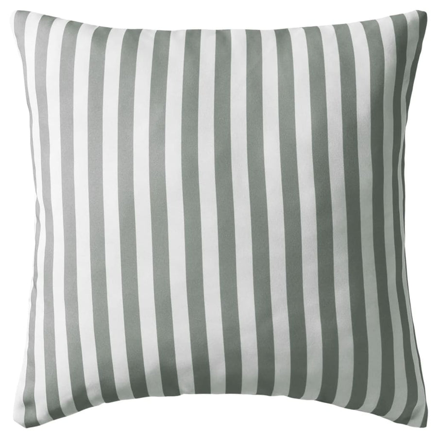 Buitenkussens Gestreept Grijs St 2 45 x 45 cm grey stripe