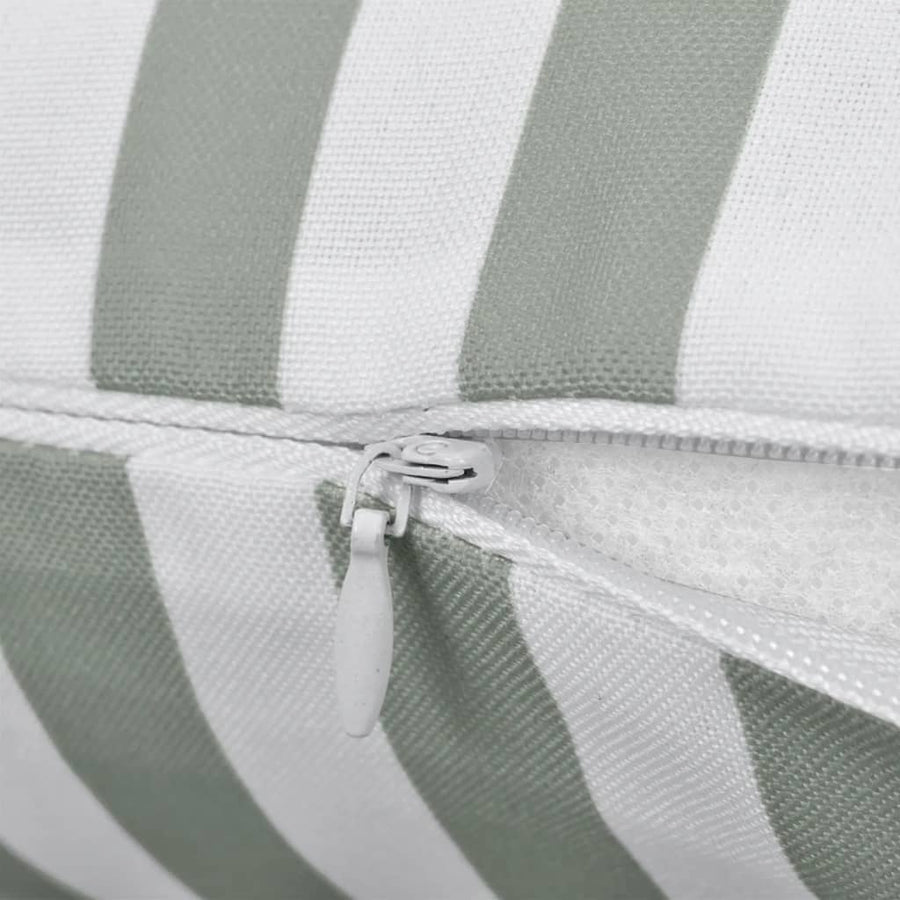 Buitenkussens Gestreept Grijs St 4 45 x 45 cm grey stripe