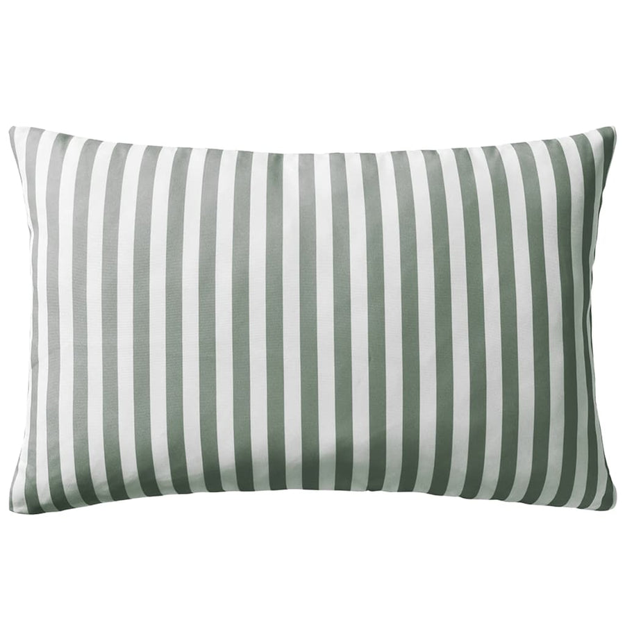 Buitenkussens Gestreept Grijs 2 St 60 x 40 cm grijs gestreept