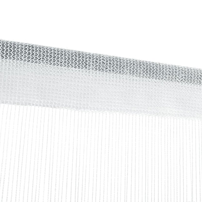 Draadgordijnen 100X50 Cm 100 cm Wit