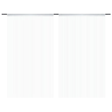 Draadgordijnen 140X50 Cm 140 cm Wit