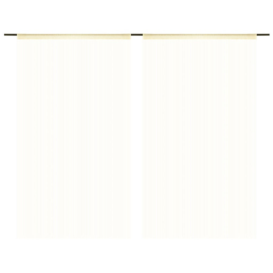 Draadgordijnen 140X50 Cm St 140 cm Crème